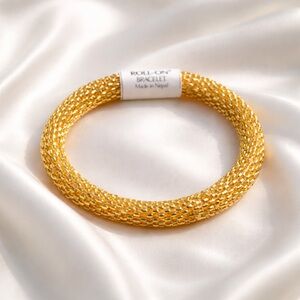 Gold Mesh Bracelet - Gold